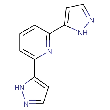 63285-53-0   2,6-二(1H-吡唑-3-基)吡啶   2,6-Di(1H-pyrazol-3-yl)pyridine