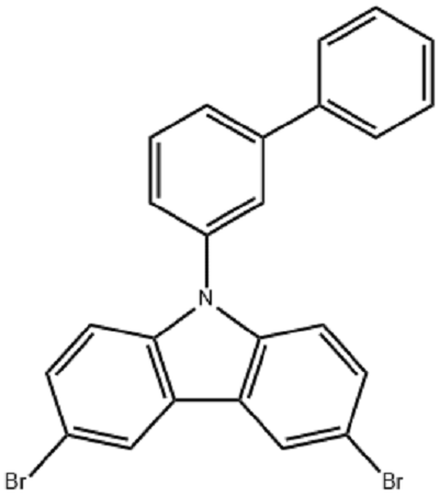 3,6-二溴-9-(3-联苯基)咔唑