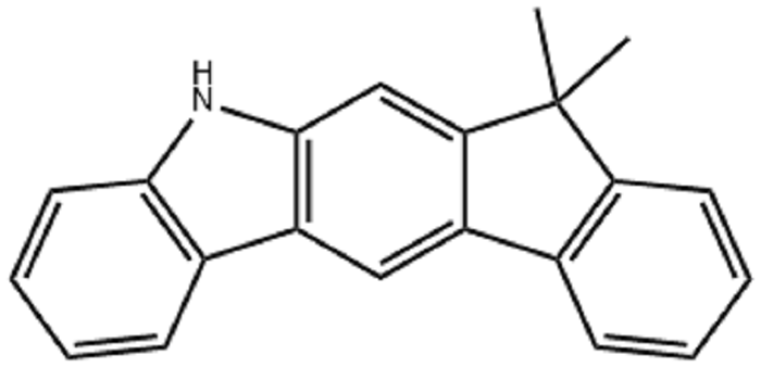 5,7-二氢-7,7-二甲基-茚并[2,1-B]咔唑