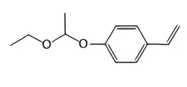 4-(1-乙氧基乙氧基）苯乙烯）