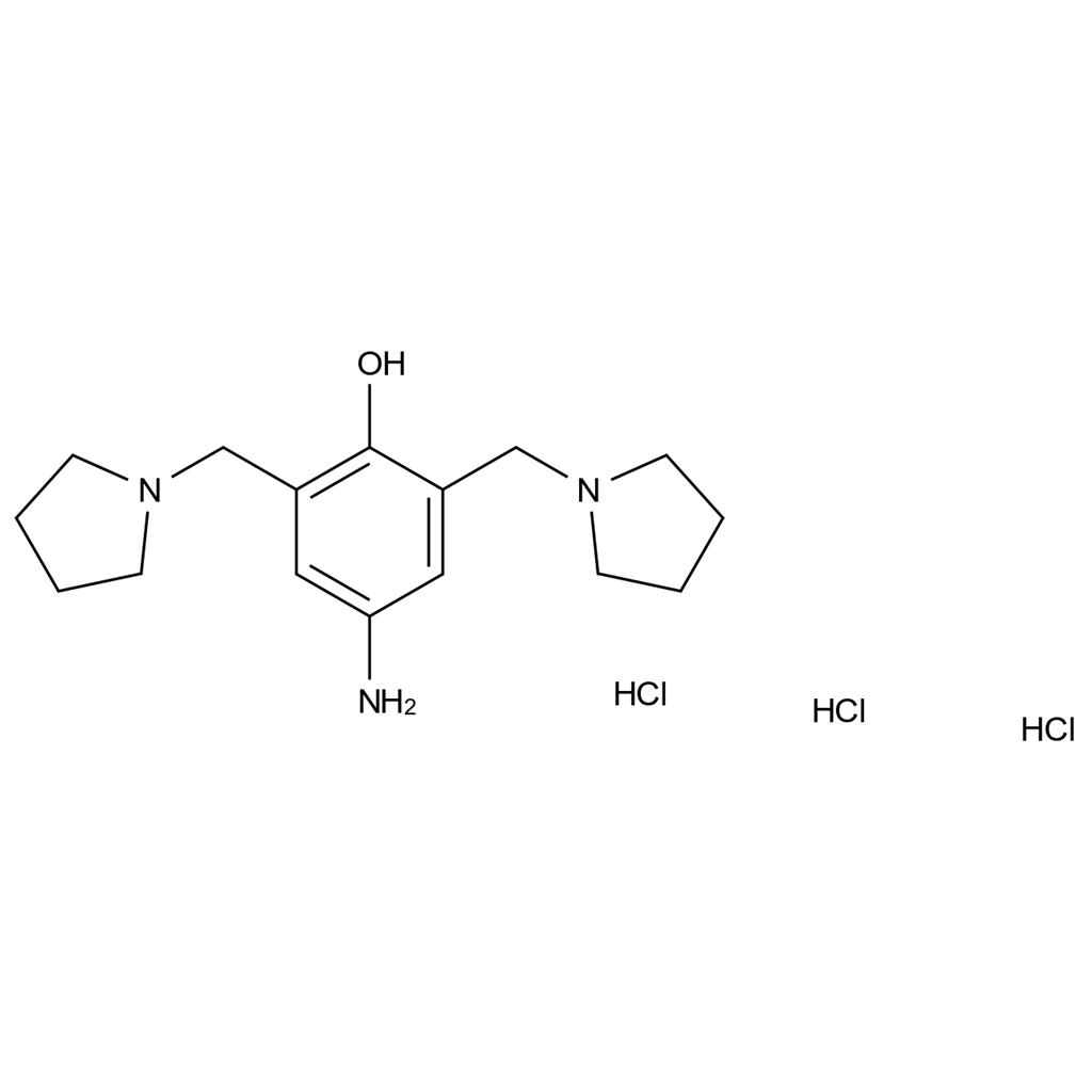 CATO_4-氨基-2,6-双(吡咯烷-1-基甲基)苯酚 3HCl_85236-52-8_97%