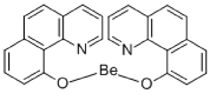 双(10-羟基苯并[h]喹啉)铍