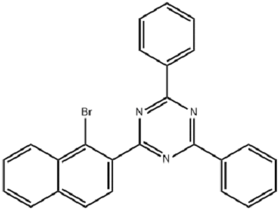 2-(1-溴萘-2-基)-4,6-二苯基-1,3,5-三嗪