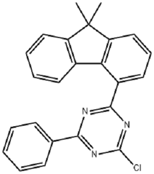 2-氯-4-(9,9-二甲基-9H-芴-4-基)-6-苯基-1,3,5-三嗪