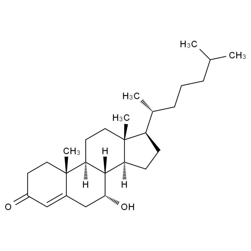 CATO_7a-羟基-4-胆甾烯-3-酮_3862-25-7_97%