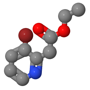 3-溴-2-吡啶乙酸乙酯；197376-41-3