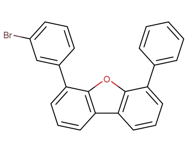 4-(3-溴苯基)-6-苯基二苯并呋喃 2088537-45-3 4-(3-Bromophenyl)-6-phenyldibenzo[b,d]furan