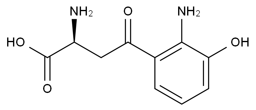 CATO_(S)-2-Amino-4-(2-amino-3-hydroxyphenyl)-4-oxobutanoic Acid_606-14-4_97%