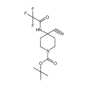 4-氰基-4-(2,2,2-三氟乙酰氨基)哌啶-1-羧酸叔丁基酯