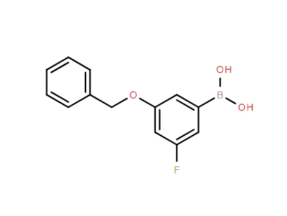 3-苄氧基-5-氟苯硼酸