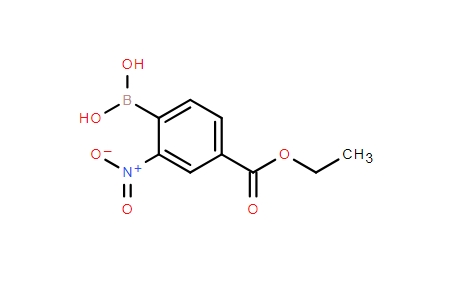 4-乙氧羰基-2-硝基苯硼酸