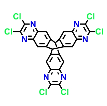 1802058-38-3 ；2,3,9,10,18,19-hexachloro-6,13-dihydro-6,13-[6,7]epiquinoxalinobenzo[1,2-g:4,5-g']diquinoxaline