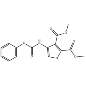 4-((苯氧羰基)氨基)噻吩-2,3-二羧酸二甲酯