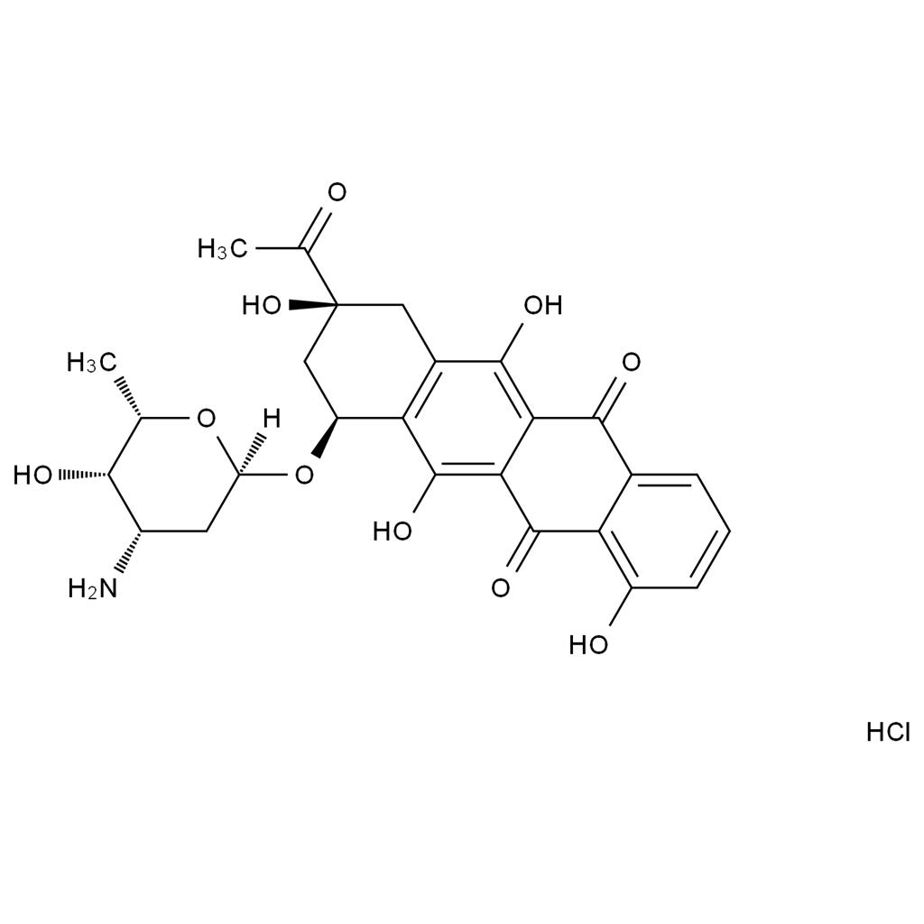 CATO_4-去甲基柔红霉素盐酸盐（Carubicin HCl）_52794-97-5_97%