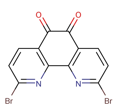 943861-95-8  2,9-二溴-1,10-菲咯啉-5,6-二酮   2,9-dibromo-1,10-phenanthroline-5,6-dione