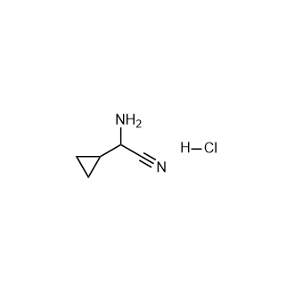 2-氨基-2-环丙基乙腈盐酸盐