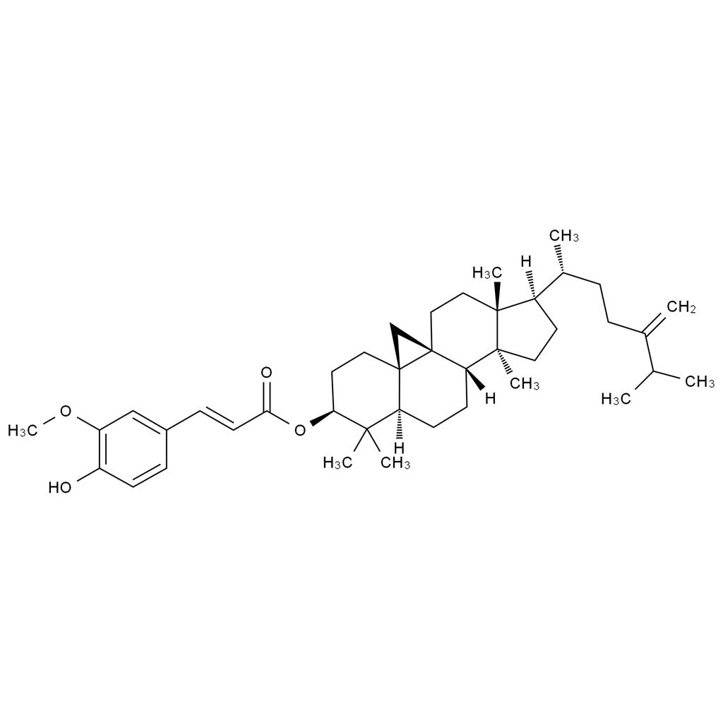 CATO_谷维素C（24-亚甲基环阿坦基阿魏酸酯）_469-36-3_97%