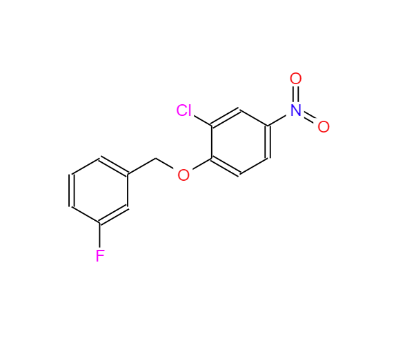 3-氯-4-(3-氟苄氧基)硝基苯