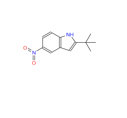 174274-85-2;2-叔丁基-5-硝基吲哚;2-tert-butyl-5-nitro-1H-indole