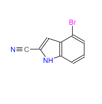 955978-74-2?;4-溴-1H-吲哚-2-甲腈;4-Bromo-1H-indole-2-carbonitrile