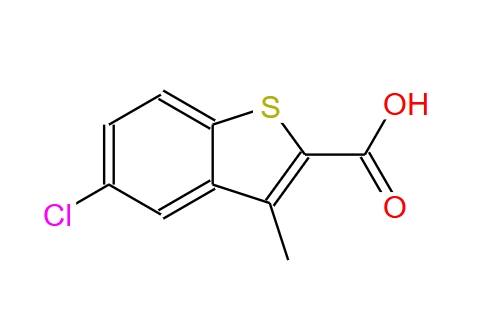 5-氯-3-甲基-1-苯并噻吩-2-甲酸