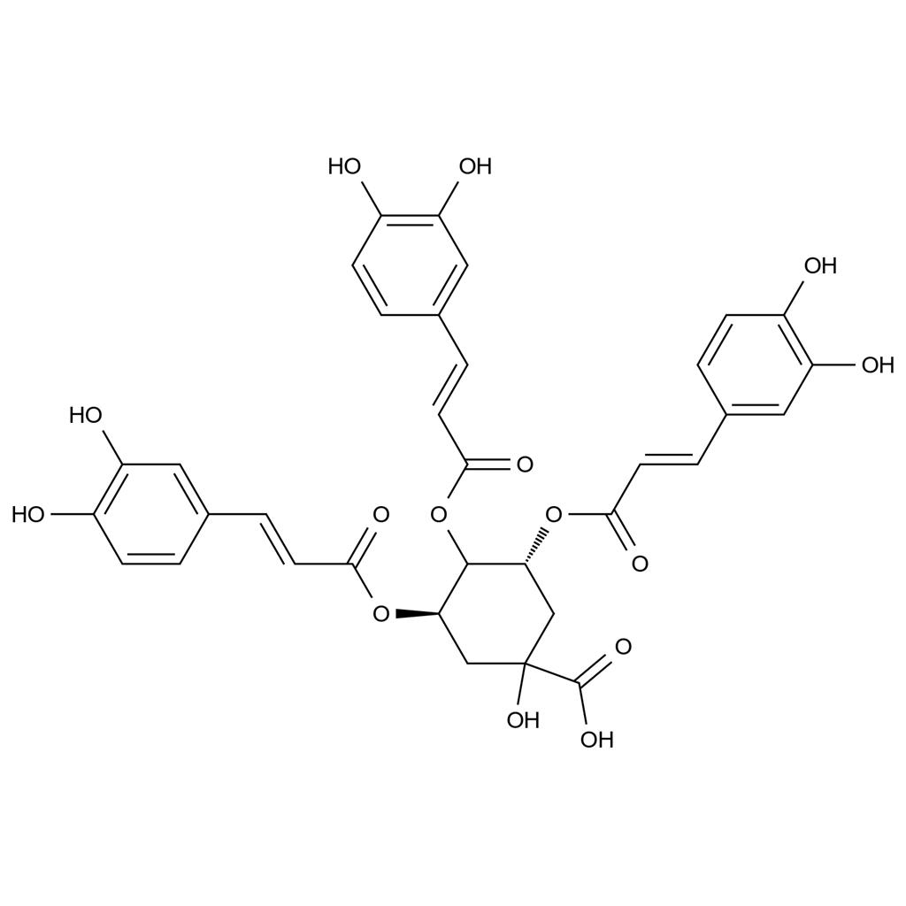 CATO_3,4,5-三咖啡酰奎宁酸_86632-03-3_97%
