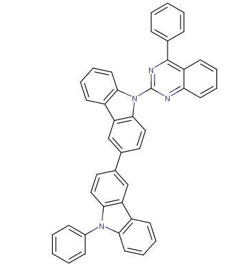 1398395-92-0  9-苯基-9'-(4-苯基-2-喹唑啉基)-3,3'-联-9H-咔唑  9-Phenyl-9'-(4-phenyl-2-quinazolinyl)-3,3'-bi-9H-carbazole