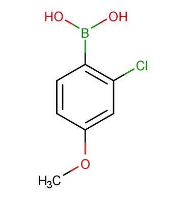 219735-99-6  2-氯-4-茴香醚硼酸  2-Chloro-4-methoxybenzeneboronic acid