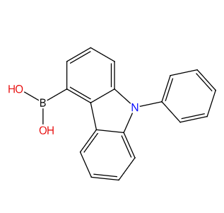 1370555-65-9，(9-苯基-9H-咔唑-4-基)硼酸