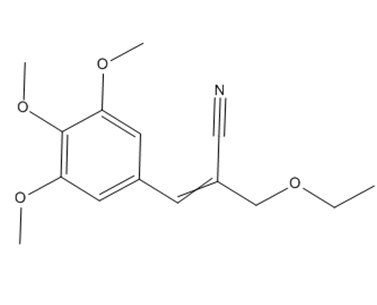 β-乙氧基-α-（3,4,5-三甲氧基苯亚甲基）-丙腈