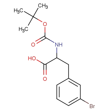 82278-73-7  Boc-L-3-溴苯丙氨酸  (S)-N-Boc-3-Bromophenylalanine