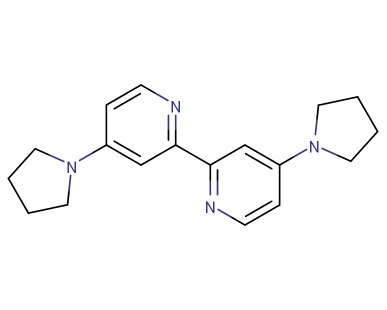 874758-86-8 4,4'-二(吡咯烷-1-基)-2,2'-联吡啶 4,4'-Bis(N-pyrrolidino)-2,2'-bipyridyl