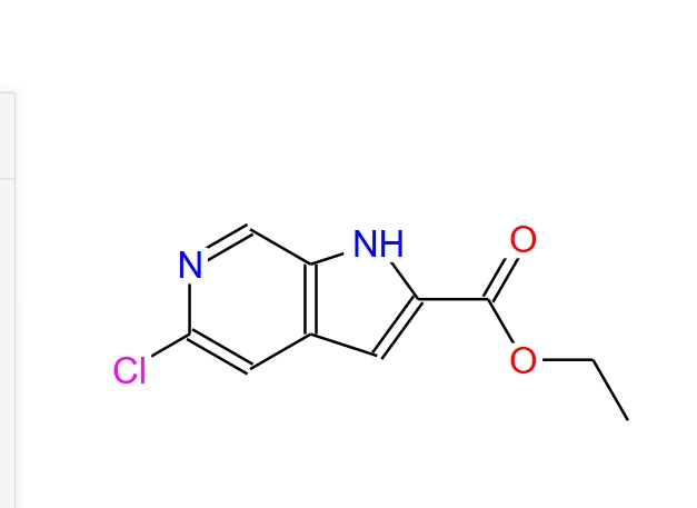 5-氯-6-氮杂吲哚-2-羧酸乙酯