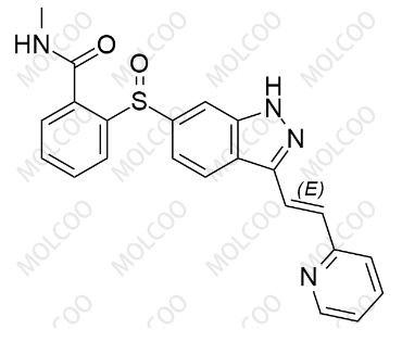 阿西替尼杂质5  Axitinib Impurity 5  “Molcoo”品牌独立自主研发 杂质 现货 定制