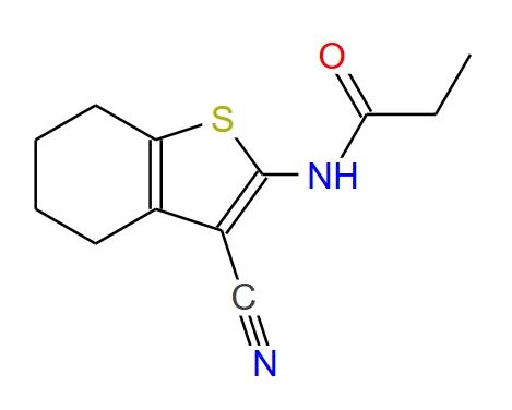 N-(3-氰基-4,5,6,7-四氢苯并[B]噻吩-2-基)丙酰胺