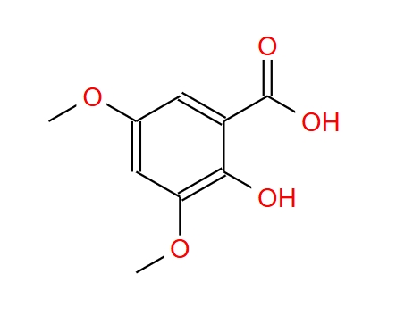 2-羟基-3,5-二甲氧基苯甲酸