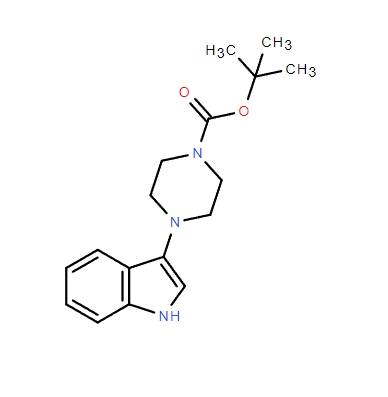 4-(1H-吲哚-3-基)哌嗪-1-甲酸叔丁酯