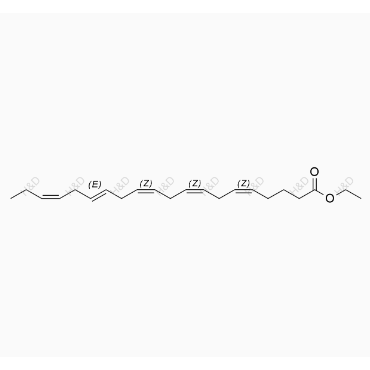 二十碳五烯酸杂质16	(5Z,8Z,11Z,14E,17Z)-ethyl icosa-5,8,11,14,17-pentaenoate