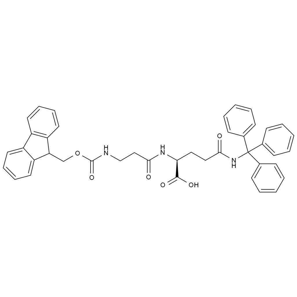 CATO_Fmoc-β-L-丙氨酰-L-谷氨酰胺(Trt)-OH_2411591-25-6_97%