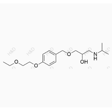 1-((4-(2-ethoxyethoxy)benzyl)oxy)-3-(isopropylamino)propan-2-ol	比索洛尔杂质 48