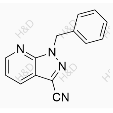 1-benzyl-1H-pyrazolo[3,4-b]pyridine-3-carbonitrile	维立西呱杂质38