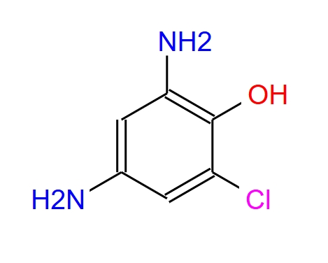 苯酚,4,6-二氨基-2-氯-