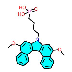 [4-(5,9-dimethoxydibenzo[1,2-c:1',2'-g]carbazol-7-yl)butyl]phosphonic acid