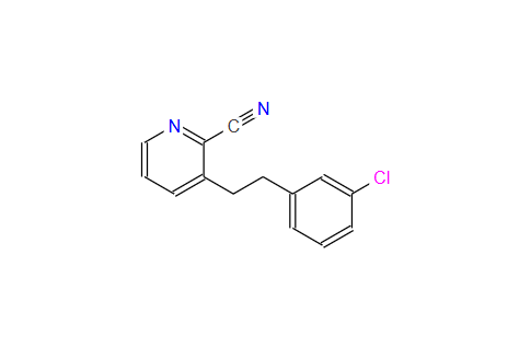 3-[2-(3-氯苯基)乙基]-2-吡啶甲腈