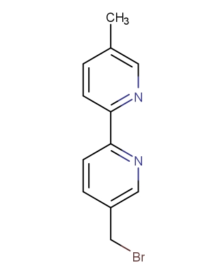 117585-58-7 5-(溴甲基)-5-甲基-2,2-联吡啶 2-[5-(Bromomethyl)pyridin-2-yl]-5-methylpyridine