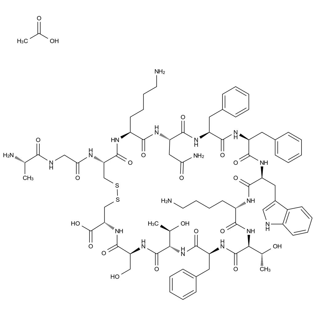 CATO_生长抑素（醋酸盐）_38916-34-6（free base）_97%