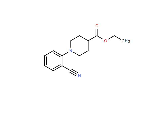 1-(2-氰基苯基)-4-哌啶甲酸乙酯