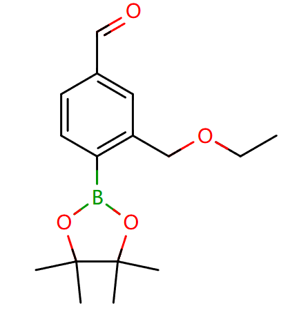 3-(ethoxymethyl)-4-(4,4,5,5-tetramethyl-1,3,2-dioxaborolan-2-yl)benzaldehyde