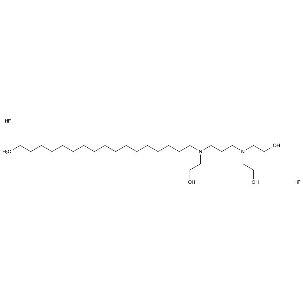 CATO_2,2'-((3-((2-羟乙基)(十八烷基)氨基)丙基)氮杂二基)二乙醇二氢氟酸盐_6818-37-7_97%