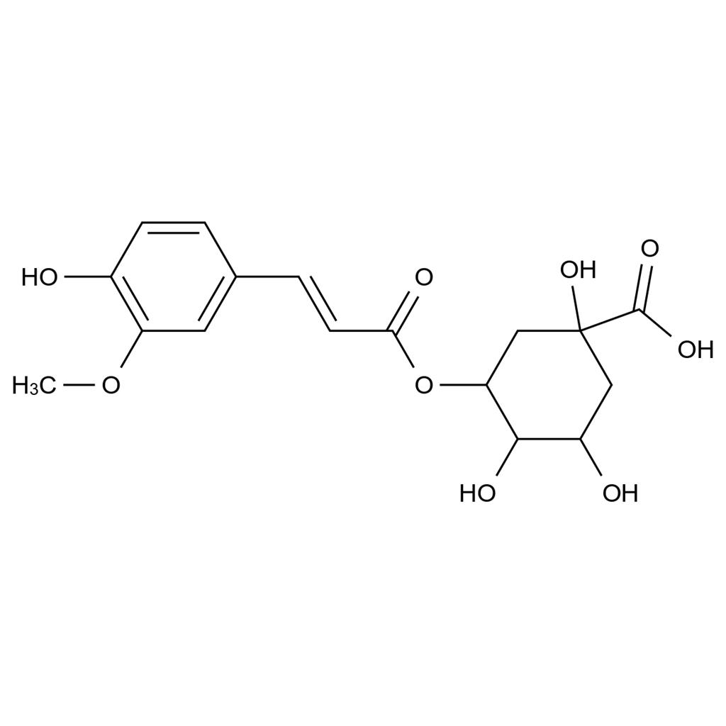 CATO_5-O-阿魏酰奎尼酸_40242-06-6_97%